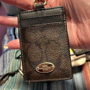 Coach ID Lanyard - Monogram print plus free gift!!